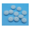 Mitre Gears - 12 tooth - 6x2 mm - POM Polyoxymethylene 