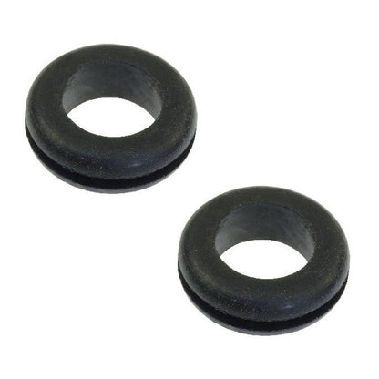 1135111 | GO-251-189-299-R15 (Per Card) --- Natural Rubber Grommets - 25.1x18.9x29.9 mm Open - Natural Rubber Grommet