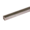 Rack Gears - 279.4x4.242x12.192 mm - Stainless Steel AISI 416 Rc 36-42