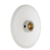 Spur Gears - 36 tooth - 38.1x6.35 mm Hubbed - Acetal - Brass insert Gear