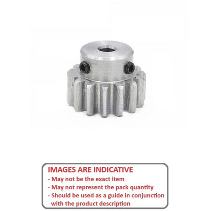 1133060 | G013B-025-D48-032-048-AL-G (Each) --- Spur Gears - 25 tooth - 13.23x4.762 mm Hubbed - Aluminium Alloy 2024 Gear