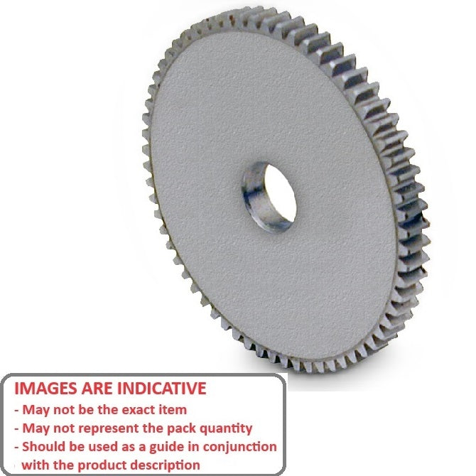 1199721 | G106P-132-M08-030-100-AL (Each) --- Spur Gears - 132 tooth - 105.6x10 mm Hubless - Aluminium Alloy 2024 Gear