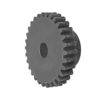 1034880 | WG1R-100-040-080-CI (Each) --- Worm Gears - Pitch Module 1.0 - 40 tooth - 3 Deg 35 Min Module 1.0 - FC200 Cast Iron Gear