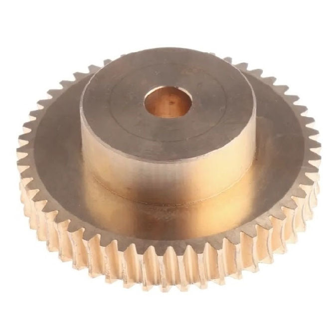 1035742 | WG2R-125-030-120-COP (Each) --- Worm Gears - Pitch Module 1.25 - 30 tooth - 6 Deg 50 Min Module 1.25 - Copper Alloy - CAC502 Gear