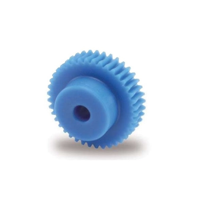 Worm Gears - Pitch Module 0.8 30 - 4 Deg 24 Min - Polyacetal White 
