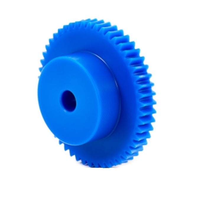 Worm Gears - Pitch Module 0.8 50 - 4 Deg 24 Min - Polyacetal White 