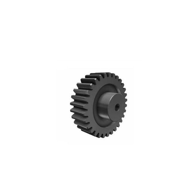 1233387 | WG1R24-030-06HP0475-NYB (Each) --- Worm Gears - Pitch 24DP - 30 tooth - 4 Deg 46 Min with 14.5 Deg Pressure Angle 24DP - Nylon - Mineral Filled Black