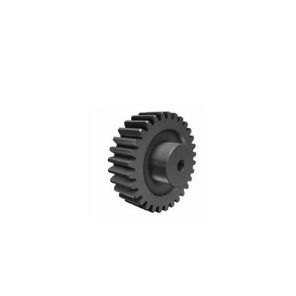 1233387 | WG1R24-030-06HP0475-NYB (Each) --- Worm Gears - Pitch 24DP - 30 tooth - 4 Deg 46 Min with 14.5 Deg Pressure Angle 24DP - Nylon - Mineral Filled Black