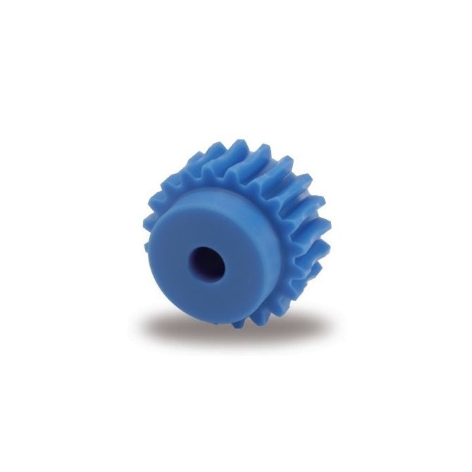 Worm Gears - Pitch Module 0.8 20 - 4 Deg 24 Min - Polyacetal White 