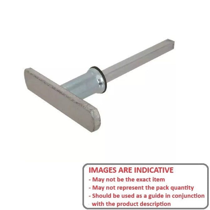 1195383 | HH-112RS (Each) --- Tee Handles - 117.475x88.9 mm - -