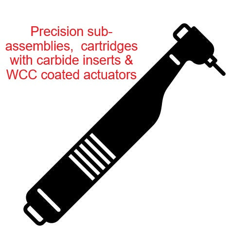 Dental Replacement Parts - Application Brand MK-Dent® Turbine Sub Assembly Without Bearings 