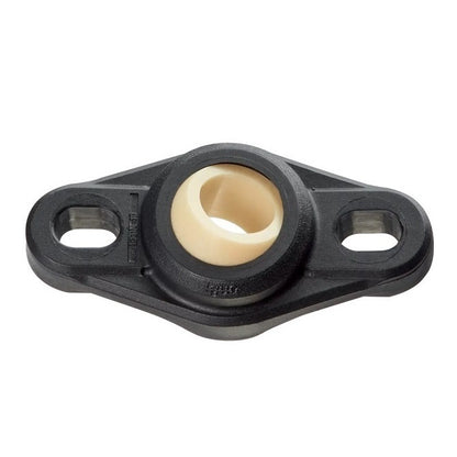 Flanged 2 Bolt Housing Assembly - 30 - 87.5 mm - Plastic