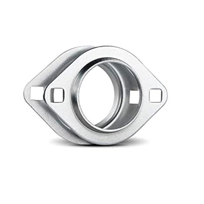 1187562 | PFL-5 (Each) --- Flanged Housings - 95x71x28.5 mm 2 Bolt - Steel Housing