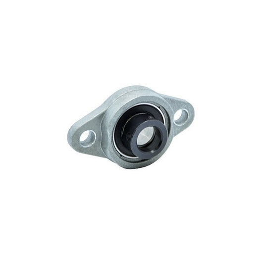 Flanged 2 Bolt Housing Assembly - 8x27x48 mm - Aluminium