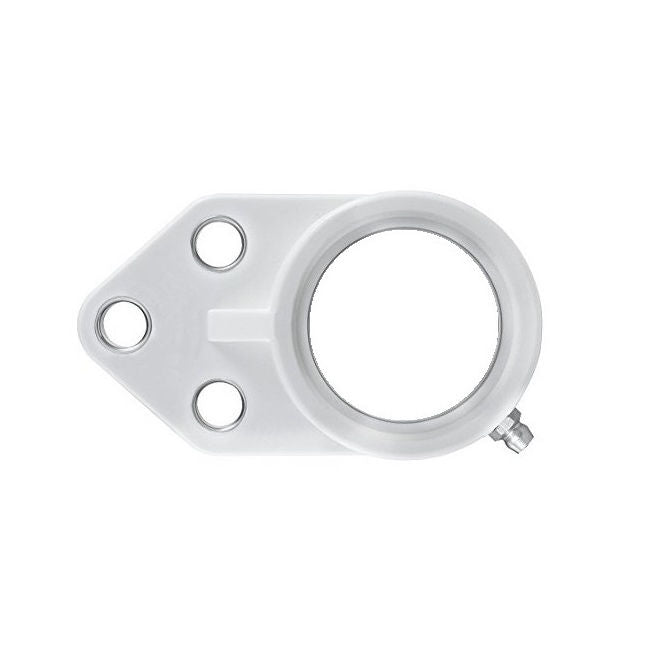 1193253 | FB204PE (Each) --- Flanged 3 Bolt Bracket Plastic Housings - 110x42x32 mm - Polyethylene Housing