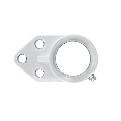1193253 | FB204PE (Each) --- Flanged 3 Bolt Bracket Plastic Housings - 110x42x32 mm - Polyethylene Housing