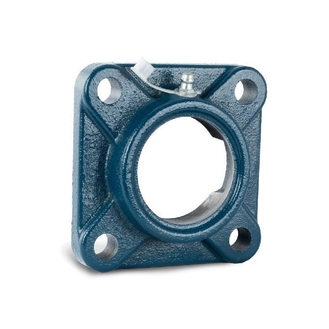 1187475 | F205 (Each) --- Flanged Square Cast Iron Housings - 95x35.7x14 mm - Cast Iron Housing