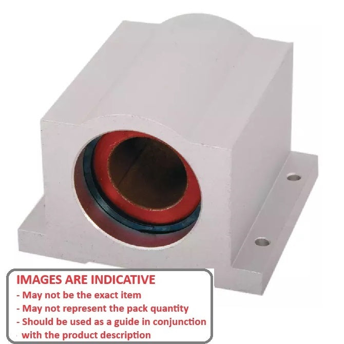 1085526 | PBC-100RS (Each) --- Housings Pillow Block Frelon Linear - 9.525x12.7x44.45 mm Precision