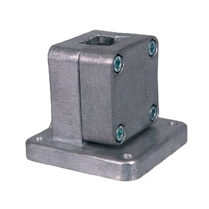 Housing Clamps Square Linear - 25.4 mm Flanged Base 24.99 mm