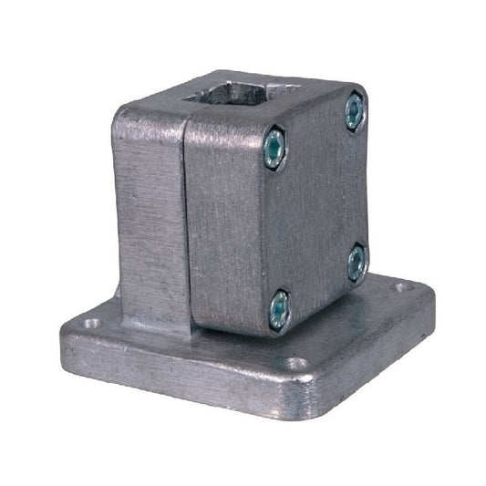 Housing Clamps Square Linear - 25.4 mm Flanged Base 24.99 mm