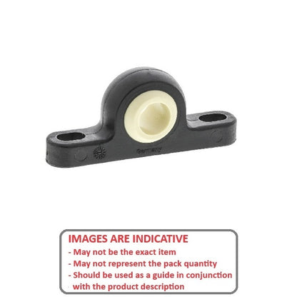 1059062 | BB-048-L280 (PK-10) --- Pillow Block Housing and Bearing Assembly - 4.83x35.56x14.73 mm Thermoplastic