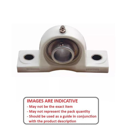 1136128 | IP-216RS (Each) --- Pillow Block Housing and Bearing Assembly - 25.4x36.5x139.7 mm Thermoplastic and Steel