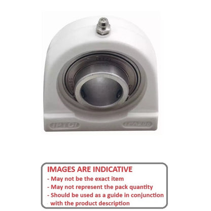 1152604 | IP-194RS (Each) --- Tapped Base Housing and Bearing Assembly - 38.1x49.213x120.65 mm Thermoplastic and Stainless