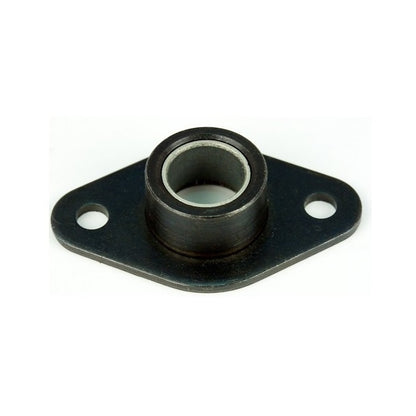 Flanged 2 Bolt Housing Assembly - 6.35x53.34x16.76 mm - PTFE Impregnated Bronze - High Temperature