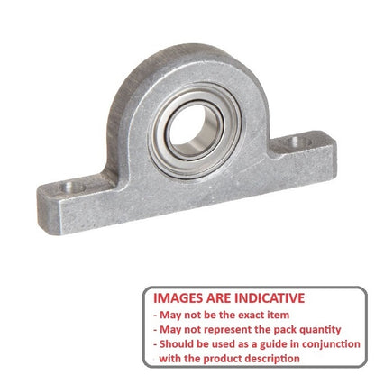 1093584 | PB1-S6800BZZ (Each) --- Pillow Block Miniature Housings - 10 mm - 37000 - 1780 N - Steel Housing