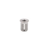 Expansion Inserts - 8-32 UNC - 4.17mm - 5.537x7.95 mm Press In - Stainless Steel 303/304 Similar to A2, 18-8 HRB80 Insert