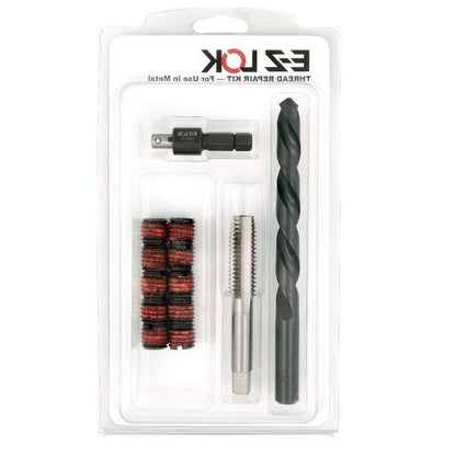 1070596 | EZL-064C-KIT (Each) --- Size Kits Thread Repair - 1/4-20 UNC - 6.35mm - 9.525mm - 3/8-16 UNC - - Q EZ-Lok