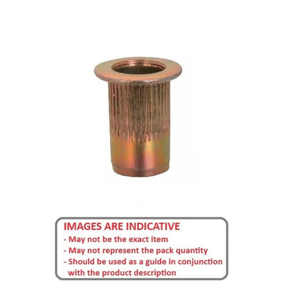 1048696 | IN-RIV-035C-033-R (PK-10) --- Rivet Nuts Inserts - 6-32 UNC - 3.5mm - 6.75 - 2.03 - 3.32 Klik