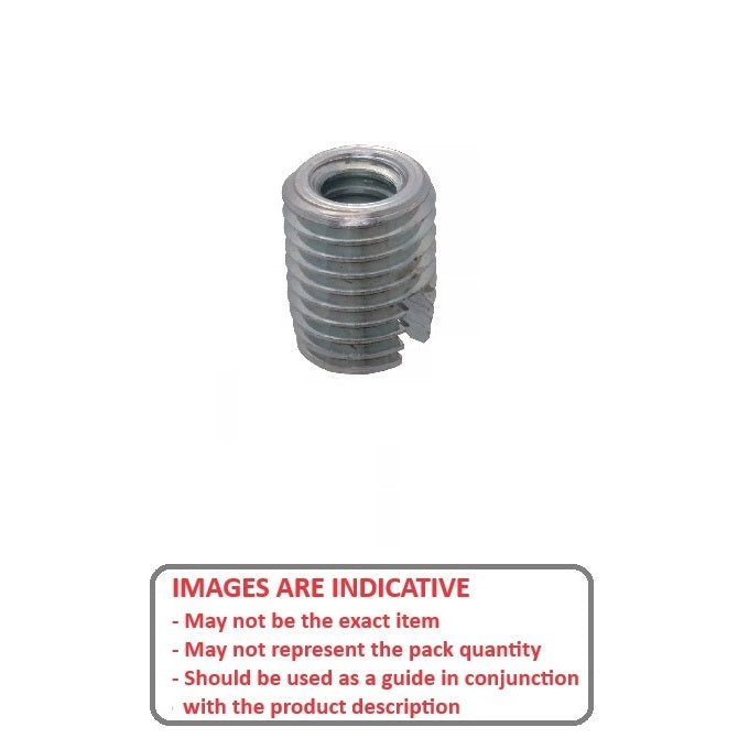 1059232 | IN-TP-048F-13-WSS (PK-2) --- Self Tapping Inserts - 10-32 UNF - 4.76mm - 9.525x12.7 mm For Wood