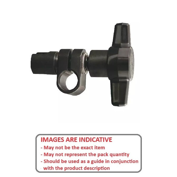 1077877 | SJ-6TRS (Each) --- Swivel Joints - 7.94x9.53x24.606 mm Tee Handle
