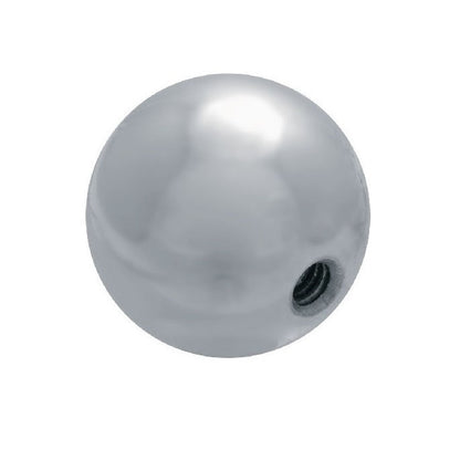 1086755 | KF095C-040-TPAL (PK-10) --- Ball Knobs - 3/8-16 UNC - 9.53mm - 39.69 - - Female Threaded - Aluminium Knob