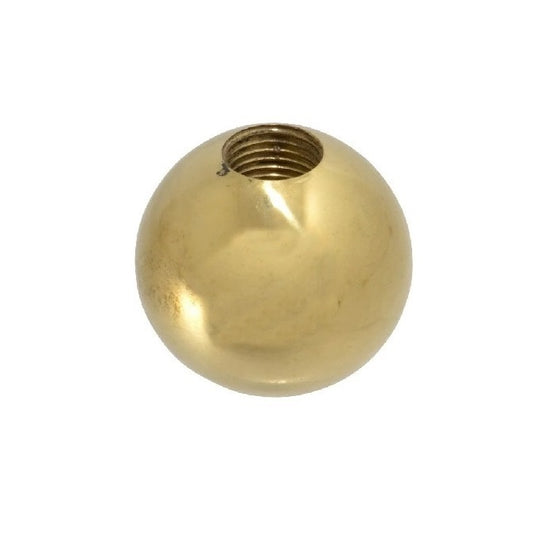 Ball Knobs - 1/4-20 UNC -6.35mm- 25.4 - - - Polished Brass