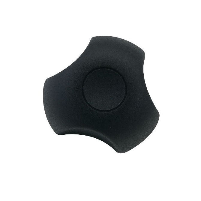 1056811 | KF048C-025-3L (Each) --- Lobe Knobs - 10-24 UNC - 4.76mm - 24.89x8.9 mm Three Lobe - Brass Knob