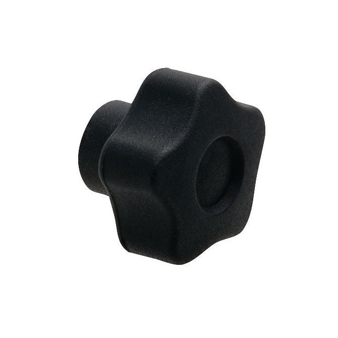 1077285 | KF079C-040-5L-SS (PK-2) --- Lobe Knobs - 5/16-18 UNC - 7.94mm - 39.88x13 mm Five Lobe - Stainless Steel Knob