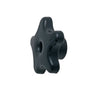 Lobe Knobs - 1/4-20 UNC -6.35mm- 57.15x18.3 mm - Zinc Plated Steel Hex Nut