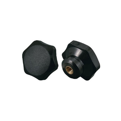 Lobe Knobs - 3/8-16 UNC -9.53mm- 39.88  - Plated Steel