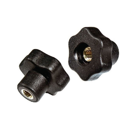 1077408 | KF079C-050-6L-PSS (Each) --- Lobe Knobs - 5/16-18 UNC - 7.94mm - 50.04x11.9 mm Six Lobe - Stainless Steel Knob