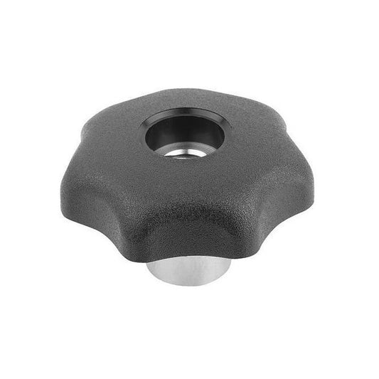Lobe Knobs - M8 -8x1.25mm- 40 - - - Steel Hub