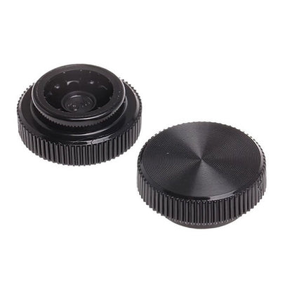 1053670 | KM050M-016-KNU-B (PK-10) --- Thumb Knobs - M4 - 4.00mm - - Use Own Screw 16x6.5 mm For Cap Screws - Plastic Knob