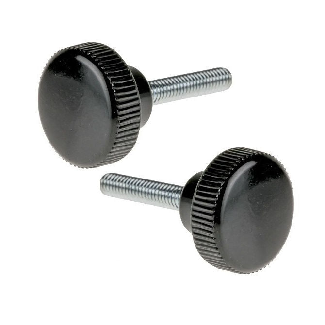 1061706 | KM050M-020-KN20-PH (PK-5) --- Knurled Knobs - M5 - 5x0.8mm - 20x20 mm Male - Phenolic Knob