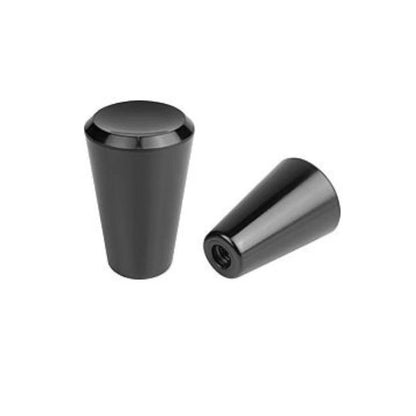 1102799 | KF127-035-LVR (Each) --- Lever Knobs - Hole Size 12.70 Push On 34.93x19.1 mm Unthreaded Bore - Phenolic Knob