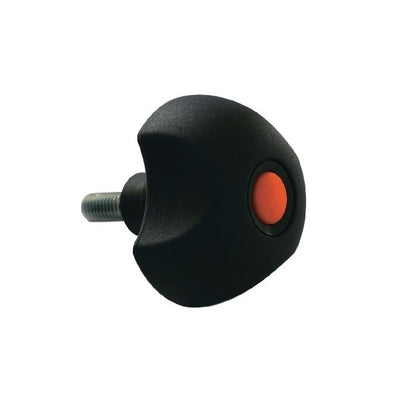 Lobe Knobs - 5/16-18 UNC -7.94mm- 50.04x38.1 mm - Plastic with Insert
