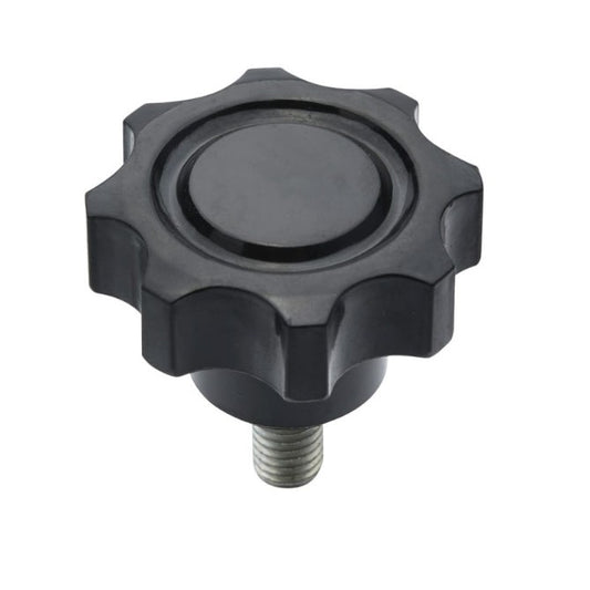 Lobe Knobs - M12 -12x1.75mm- 50x25 mm - Phenolic and Brass