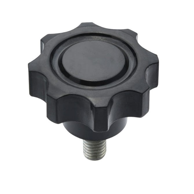 Lobe Knobs - M8 -8x1.25mm- 58x10 mm - Phenolic and Steel
