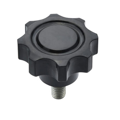 Lobe Knobs - M12 -12x1.75mm- 50x15 mm - Phenolic and Brass