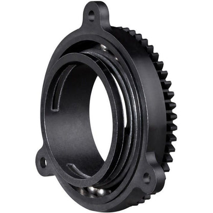 1231236 | KMS-1428 (Each) --- Special Applications Bearings - Application Special Effects Lighting System Bearing With Integral External Gear - 0.394in. X 2.083in. X 0.75in. - Acetal Bearing